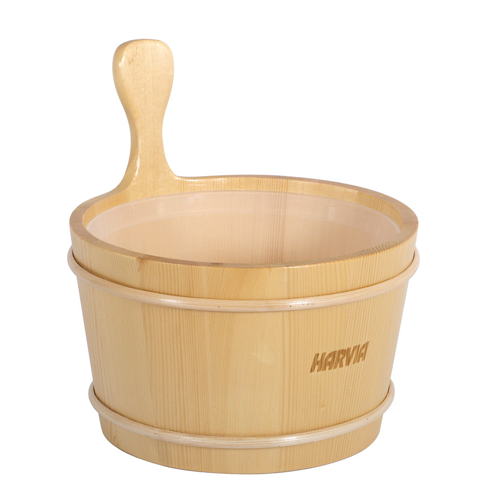 HARVIA WOODEN BUCKET 4,0-7,0 L
