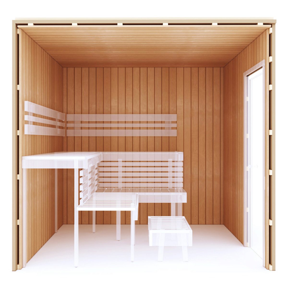 Building Kit 2 - Sauna Optimal, Alder