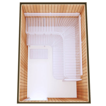 Building Kit 2 - Sauna Premium, Alder