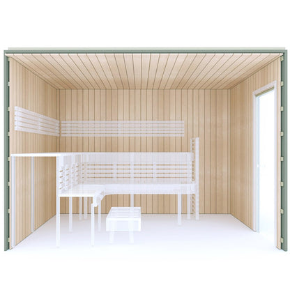 Building Kit 2 - Sauna Premium, Aspen