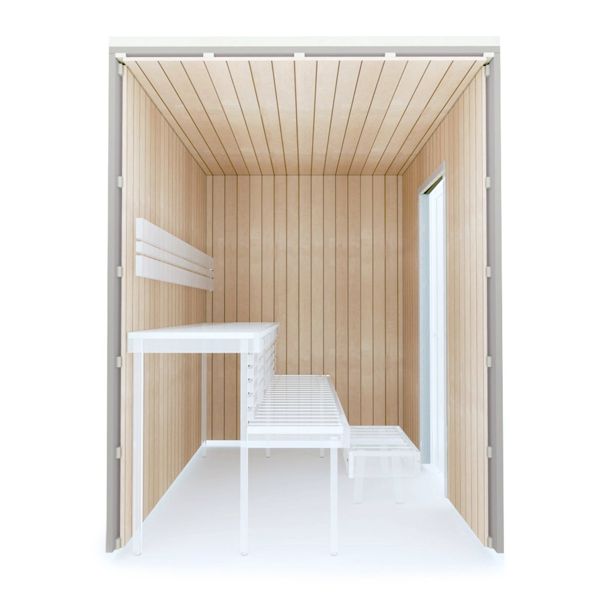 BUILDING KIT 2 - SAUNA STANDART, ASPEN