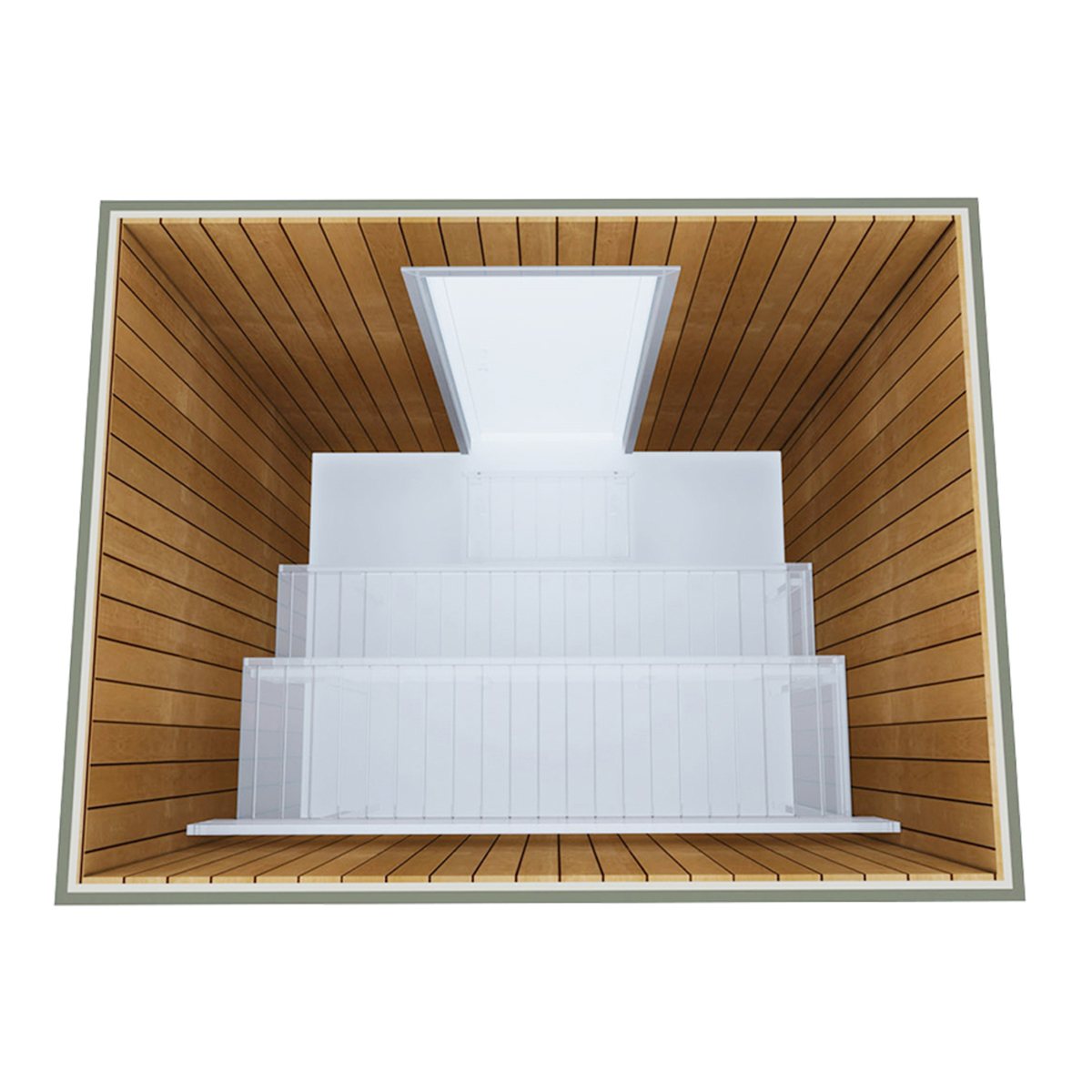 Building Kit 2 - Sauna Standard, Thermo-Aspen