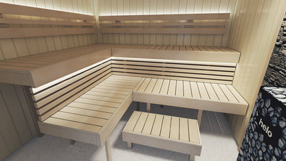 Building Kit - Sauna Optimal, Aspen