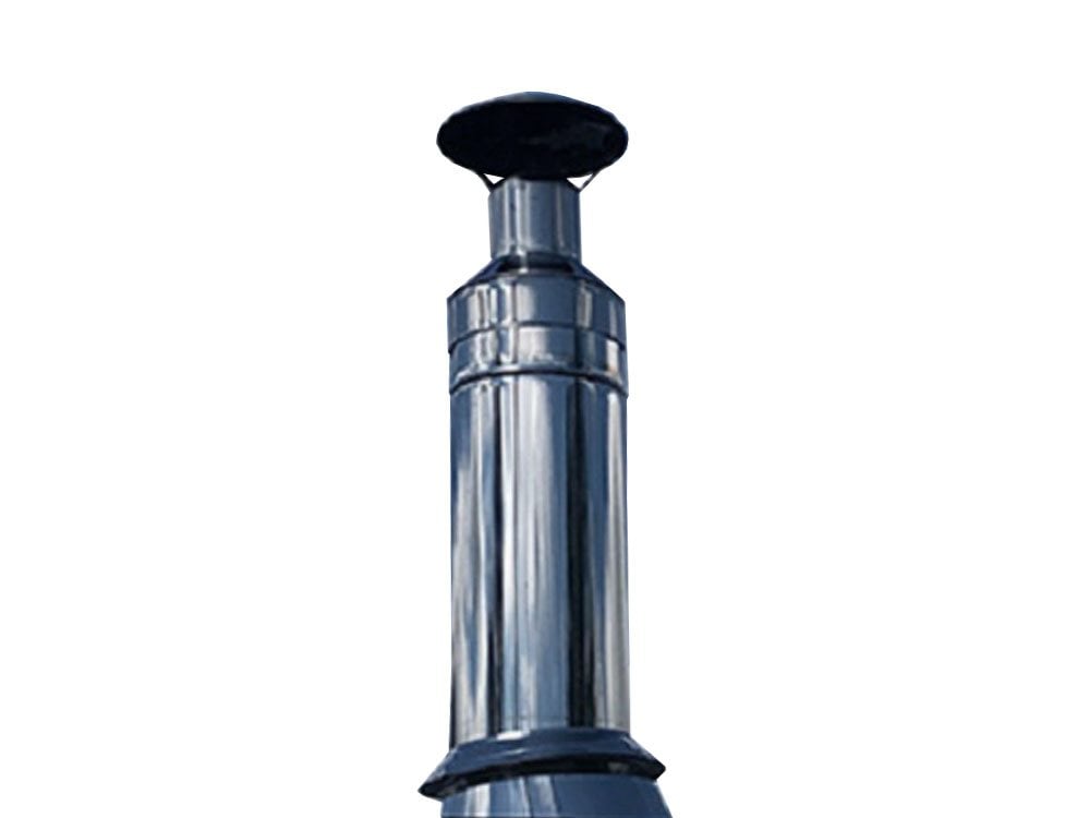 HUUM CHIMNEY SET THROUGH CEILING