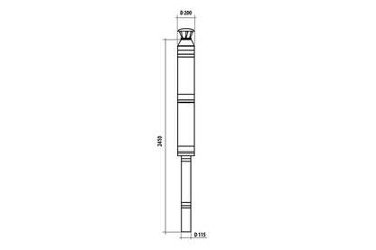 MODULAR CHIMNEY SET ARK-115