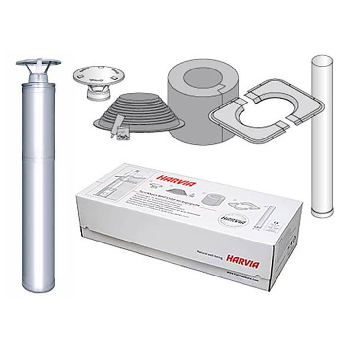 Modular Chimney WHP 1500 sauna chimney for woodburners – Harvia