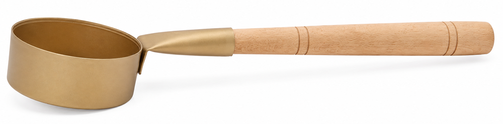 SAUNIA PATA SAUNA LADLE 47cm, GOLD