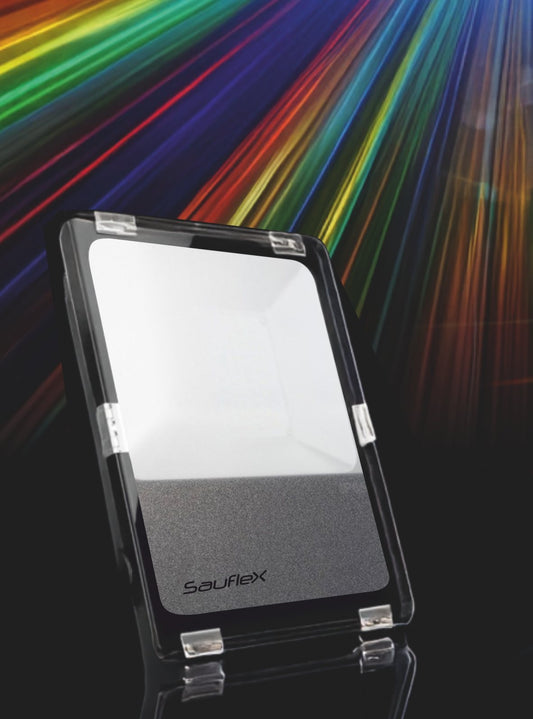 SAUFLEX 50W RGB LED FLOODLIGHT, WITH CONTROL UNIT