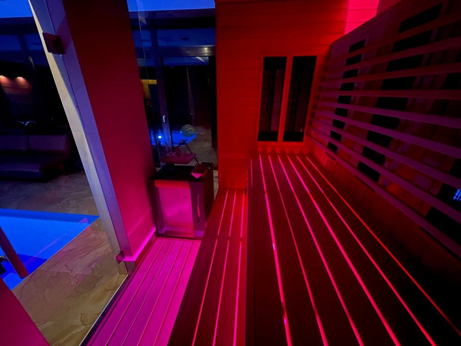 SAUFLEX 50w rgb led floodlight with control unit