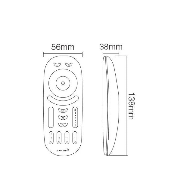 SAUFLEX 50w rgb led floodlight with control unit