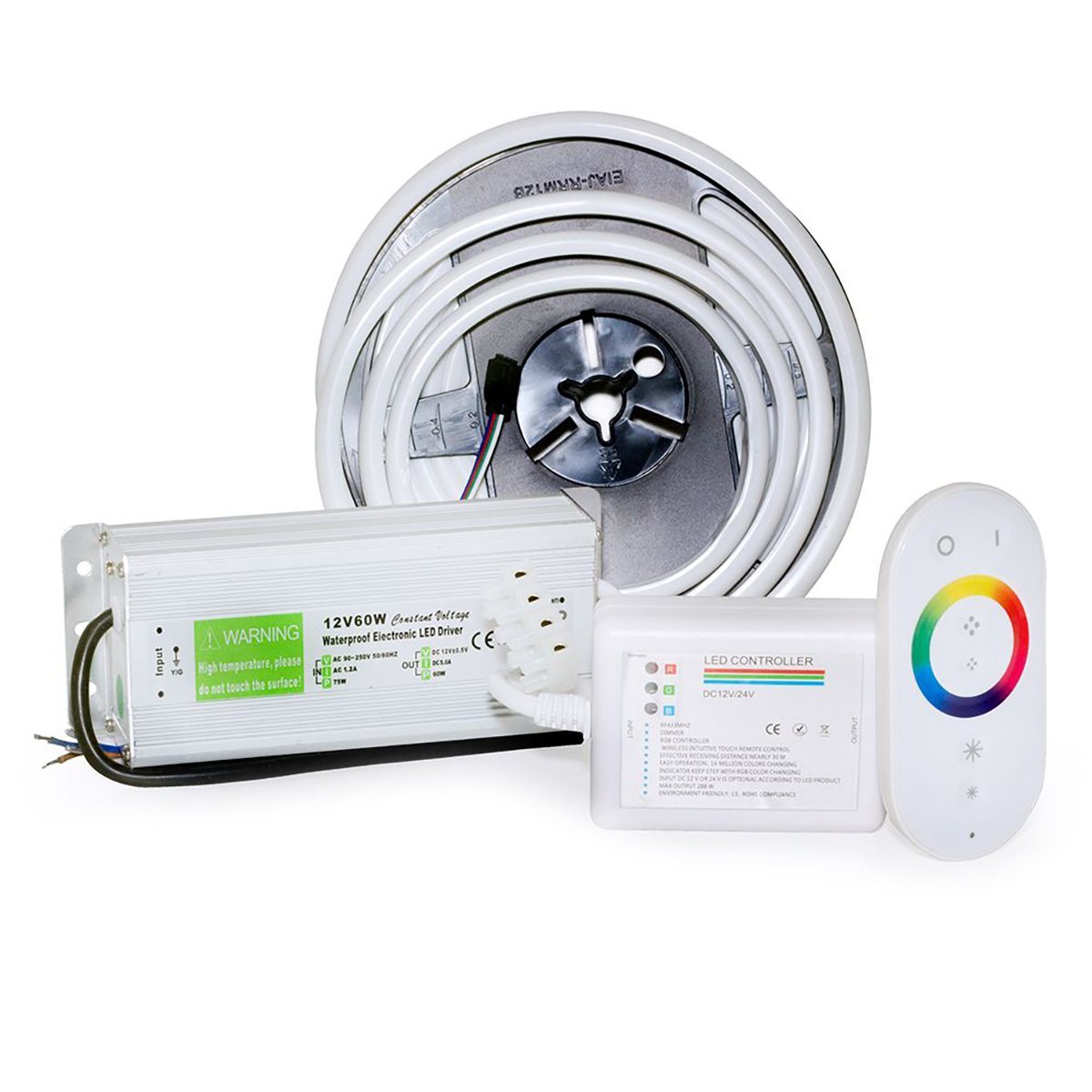 SAUFLEX LED RGB MILK SET 12 W / 1M / 60 LED, 5M SET