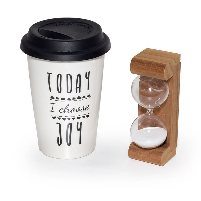 SAUNIA Sand timer sauna heat resistant 15-min wood clock