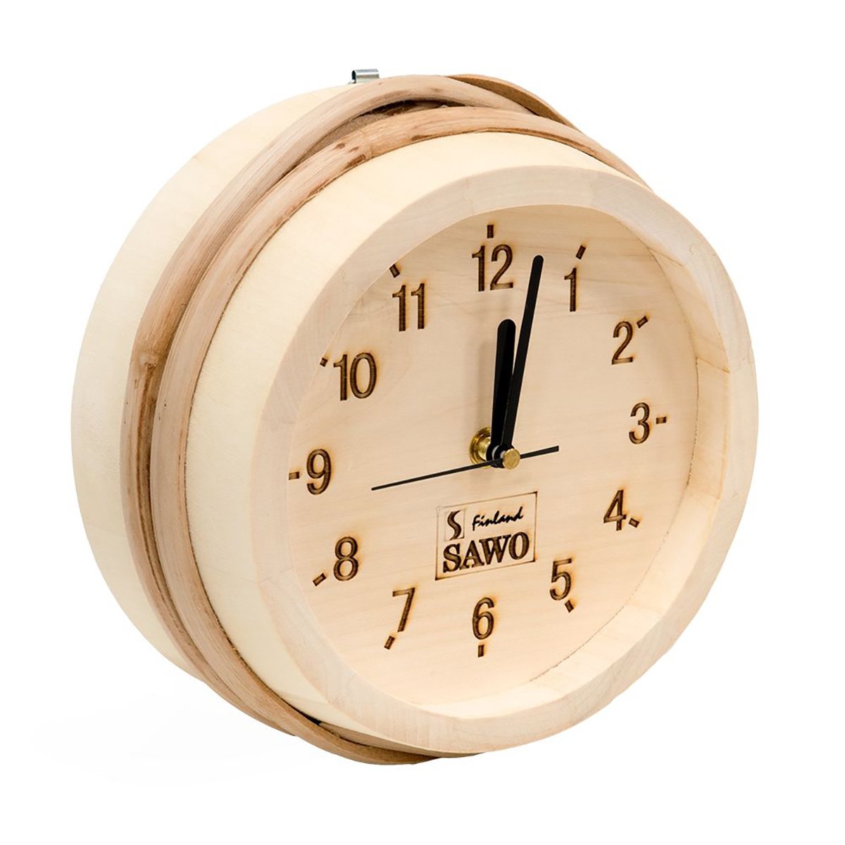 SAWO WOODEN PAIL-CLOCK 530