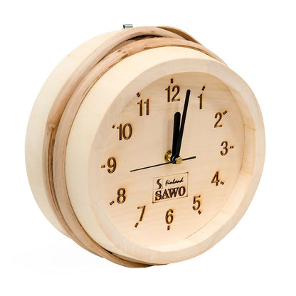 SAWO WOODEN PAIL-CLOCK 530