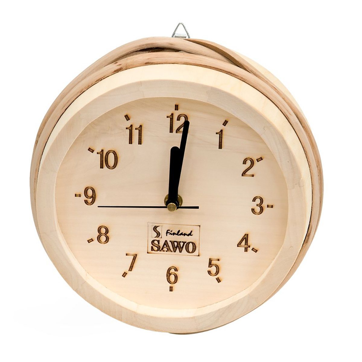 SAWO WOODEN PAIL-CLOCK 530