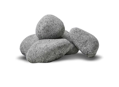 HUUM ROUND SAUNA STONES, OLIVINE DIABASE 3-5cm 15kg