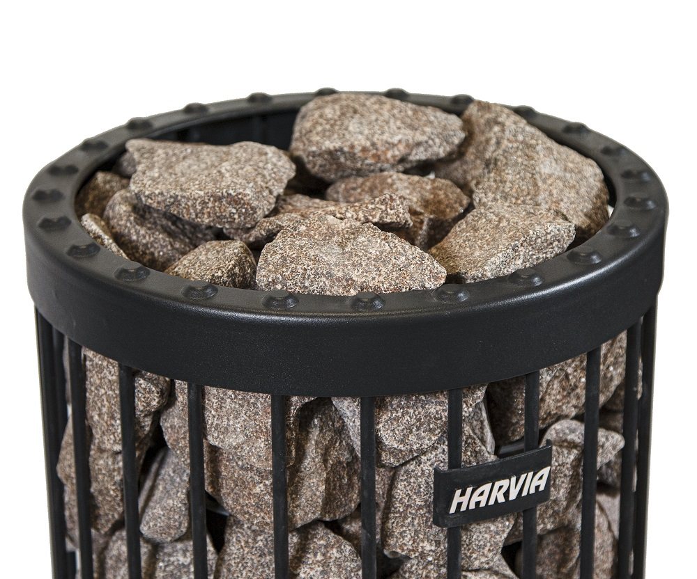 HARVIA SAUNA STONES ELITE PRO, OLIVINE DIABASE 10-15 cm, AC3055