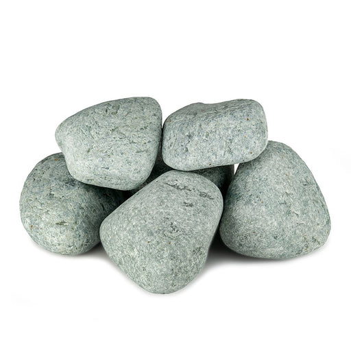 Jadeite sauna stones rounded 5–10 cm, 10kg