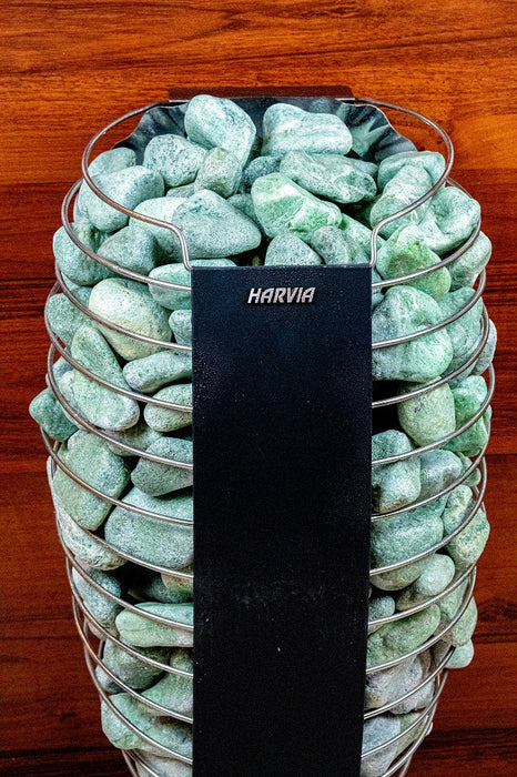 SAUFLEX Jadeite Sauna Stones 3-5cm 15kg, Rounded