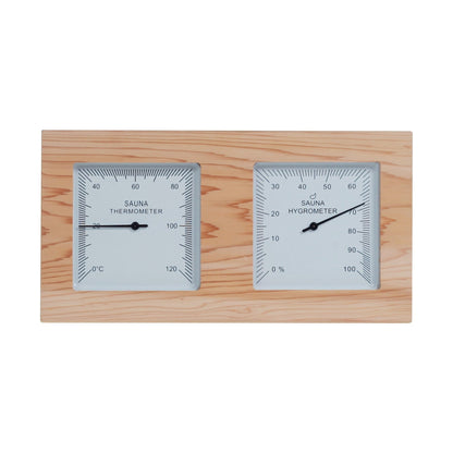 Sauflex thermo-hygrometer V-T015, cedar