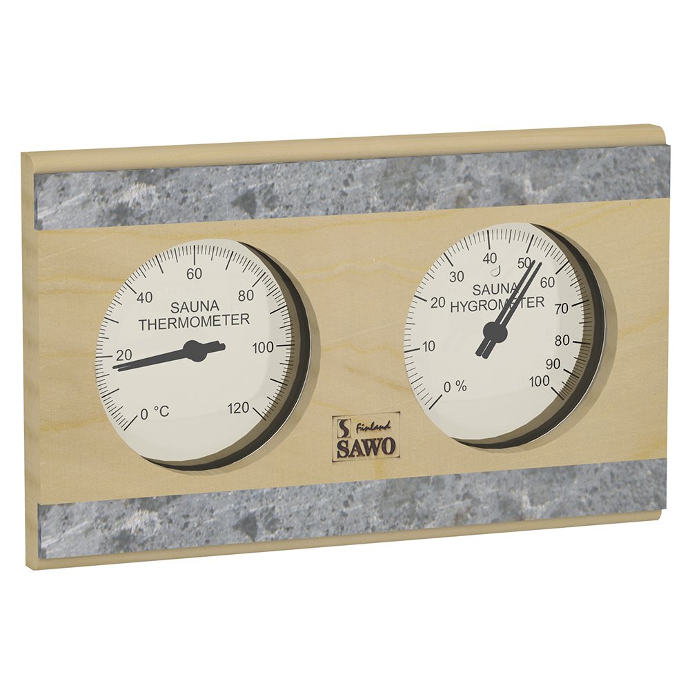 SAWO THERMO-HYGROMETER 282-THRP, PINE