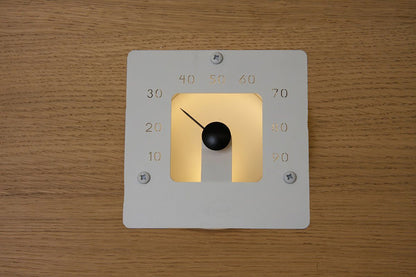 CARIITTI HYGROMETER SQ, WHITE