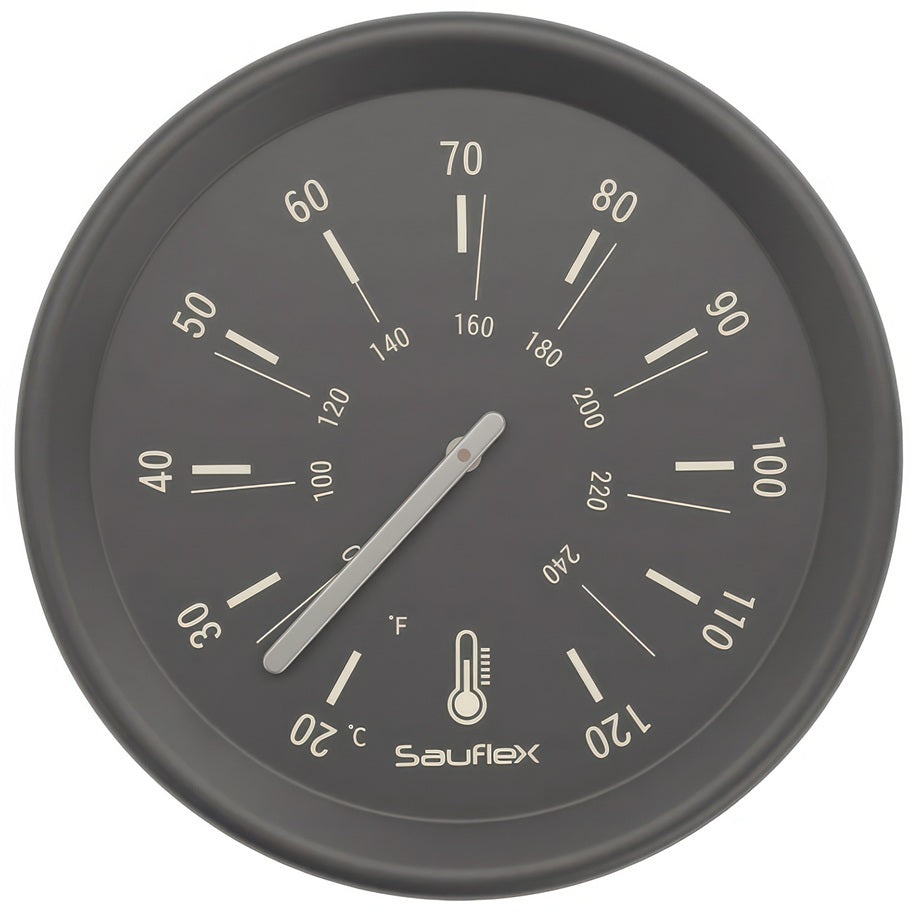 SAUFLEX THERMOMETER ANTHRACITE
