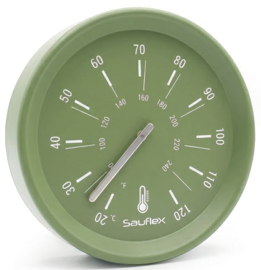 SAUFLEX THERMOMETER FOREST GREEN