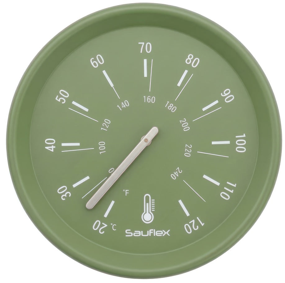 SAUFLEX THERMOMETER FOREST GREEN