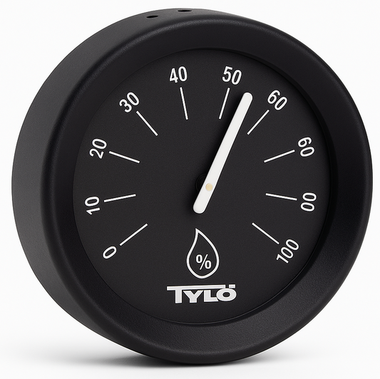 TYLÖ HYGROMETER «BRILLIANT» BLACK