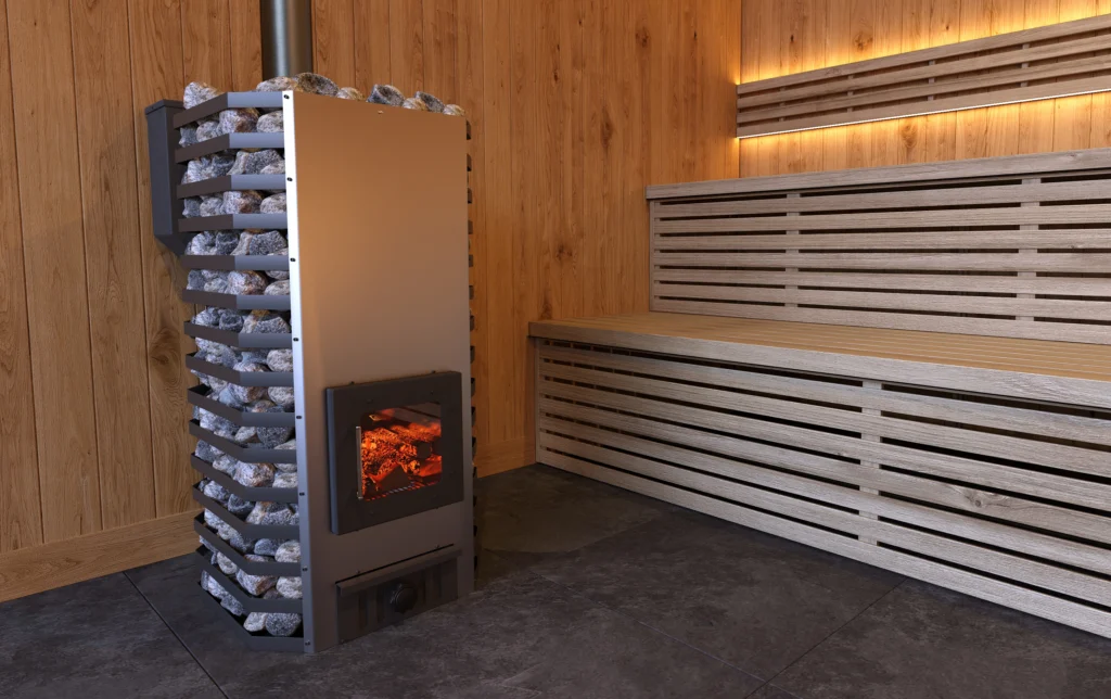 SAUNA WOODBURNING STOVE PELLUM P47