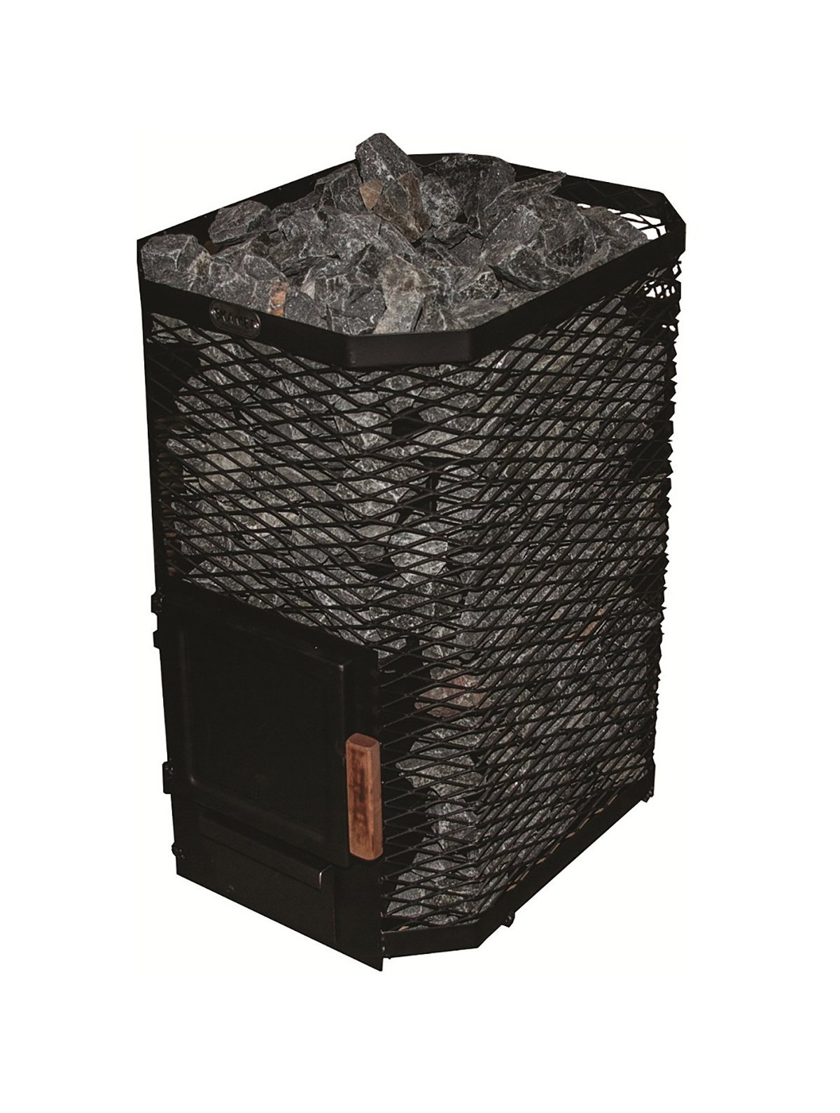 SAUNA WOODBURNING STOVE SKAMET S-120 BV, WATER HEATING, LEFT