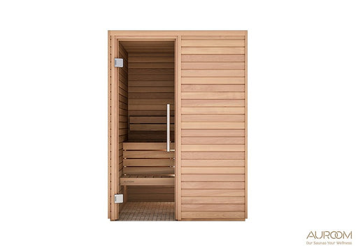 SAUNA CABIN WITH WOOD 150x150x205, HEAT HARMONY