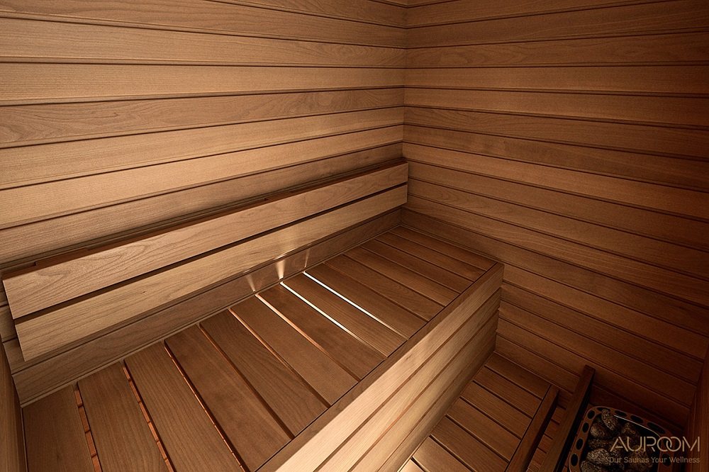 SAUNA CABIN WITH WOOD 150x150x205, HEAT HARMONY