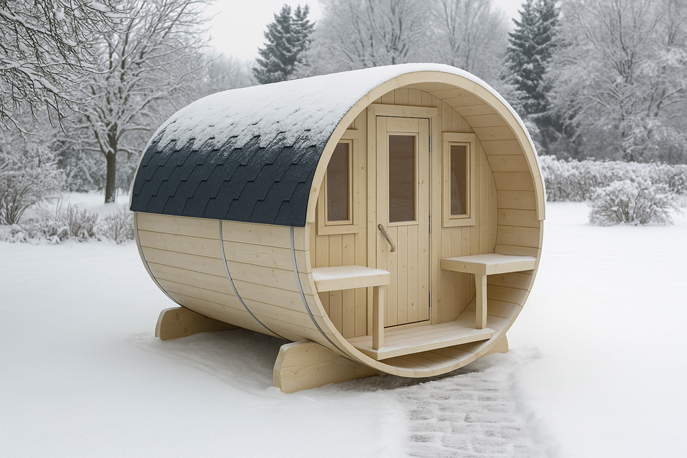 OUTDOOR SAUNA CHALET