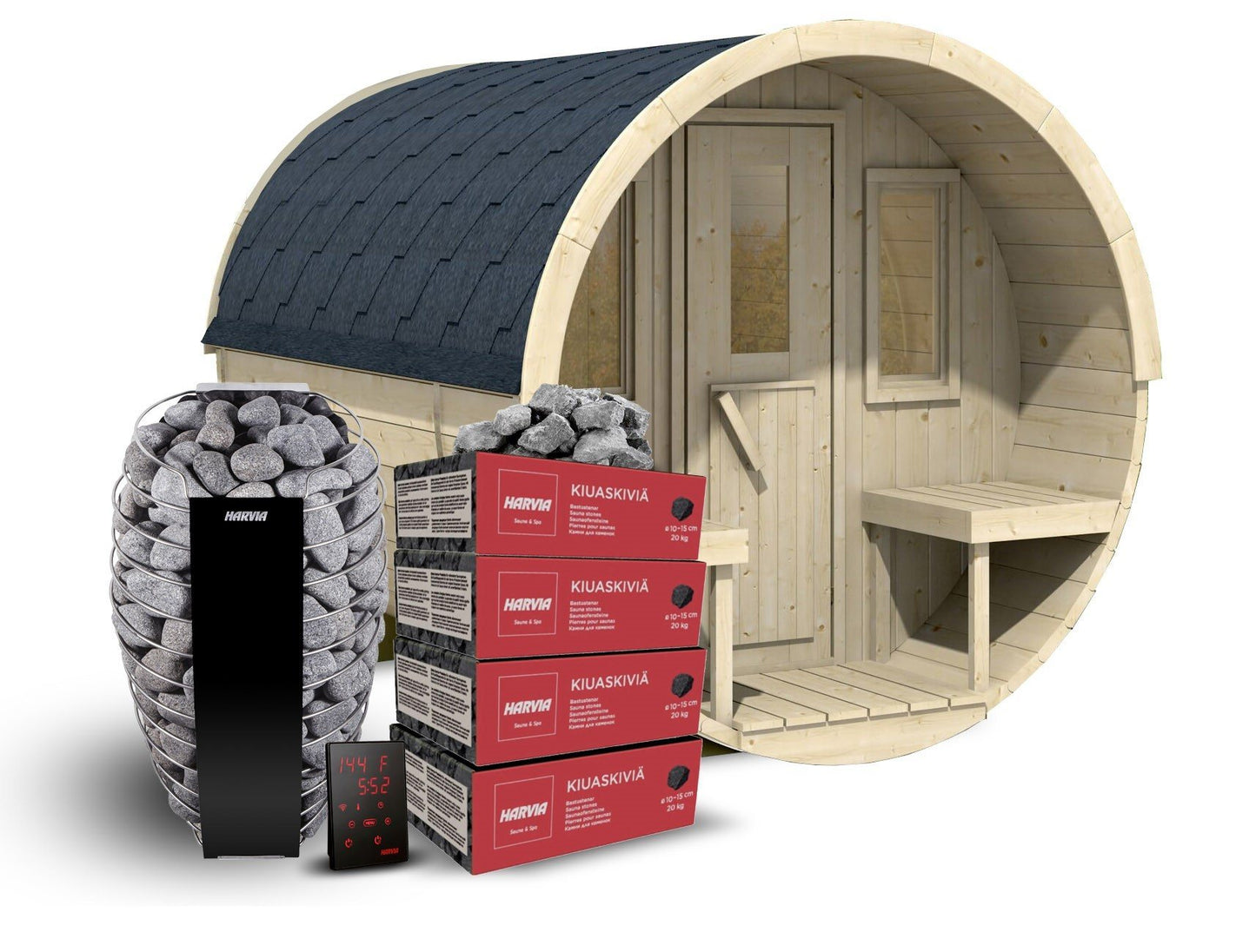 OUTDOOR SAUNA CHALET