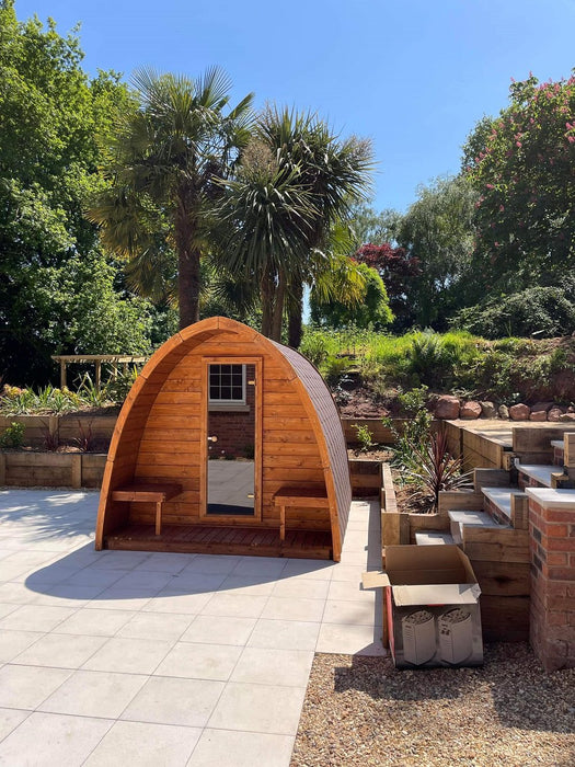 Outdoor Sauna Esprit – SAUNAINTER | Electric & Wood-Burning Models 3-Person