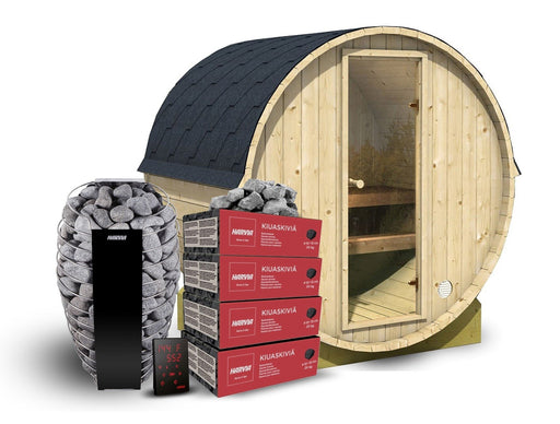 Outdoor Sauna Garden – Spruce & Thermo Spruce | Harvia Heater Included