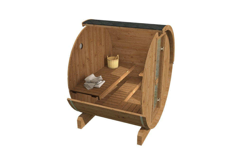 Outdoor Sauna Garden – Spruce & Thermo Spruce | Harvia Heater Included
