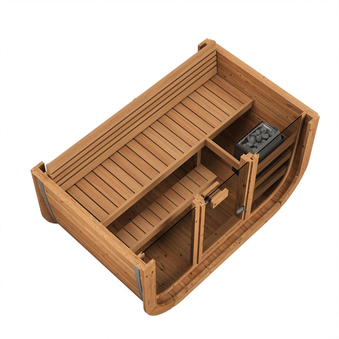 Outdoor Sauna ICON 125 – Thermowood | SAUNAINTER