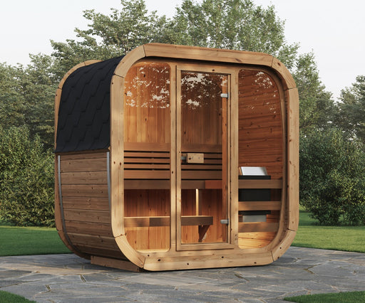 Outdoor Sauna ICON 125 – Thermowood | SAUNAINTER