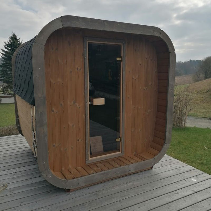 Outdoor Sauna ICON 200S – Thermowood | SAUNAINTER