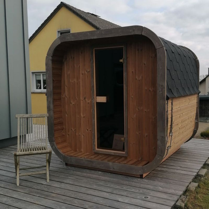 Outdoor Sauna ICON 200S – Thermowood | SAUNAINTER