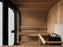 Outdoor Sauna ICON 220XL – Thermowood with Full Glass Front | SAUNAINTER