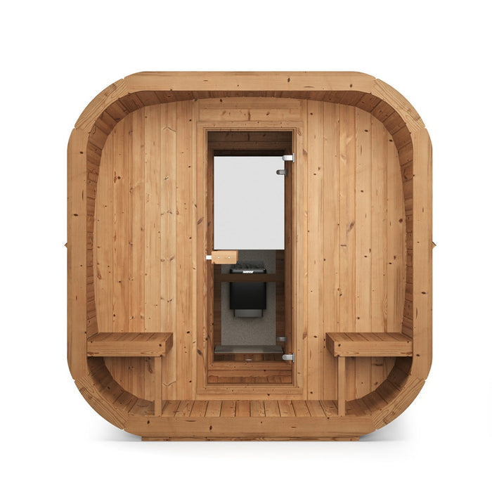Outdoor Sauna ICON 385 DELUX – Thermowood | SAUNAINTER