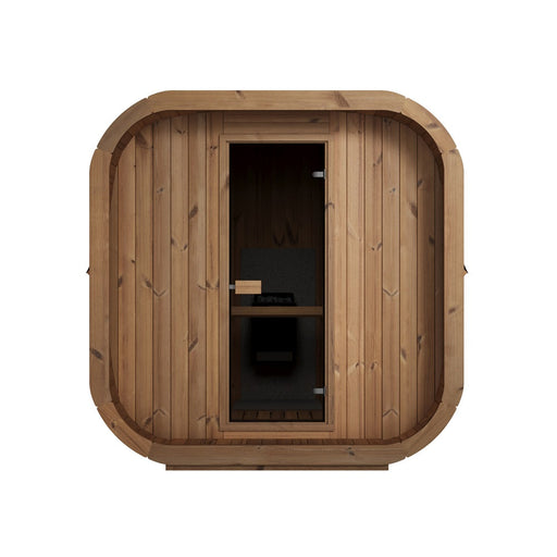 Outdoor Sauna ICON 220XL – Thermowood Cube | SAUNAINTER