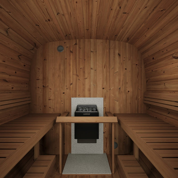 Outdoor Sauna ICON 385 DELUX – Thermowood | SAUNAINTER