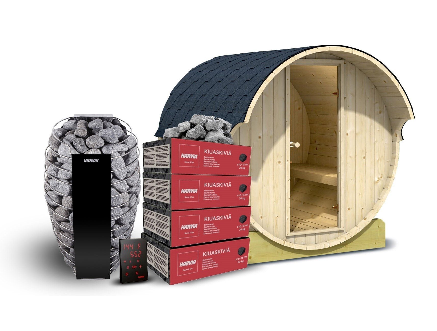 OUTDOOR SAUNA LUXE