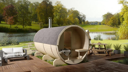 OUTDOOR SAUNA ELEGANTE