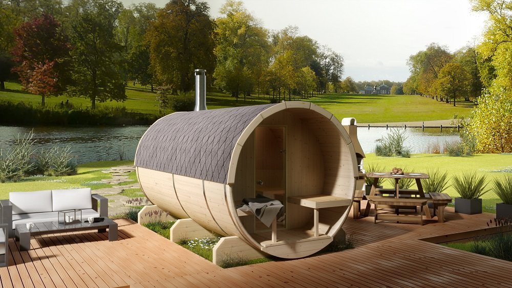 OUTDOOR SAUNA ELEGANTE